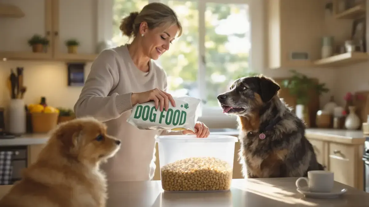 Experts zijn het erover eens dat het rechtstreeks in een bakje gieten van brokjes verspilling kan bevorderen en de gezondheid van uw huisdier kan schaden